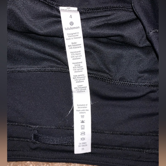Lululemon speed up HR shorts - Picture 4 of 4